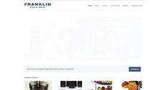 Desktop Screenshot of franklindisplay.com